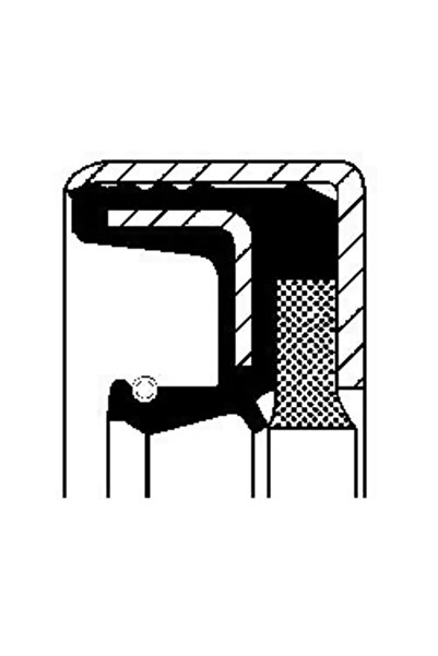 CORTECO Уплътнение на диференциала Iveco Eurocargo 1-3/Eurotrakker/Trakker 1