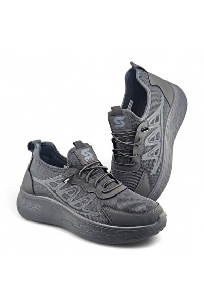 Stone Lightweight Knitted Sneakers