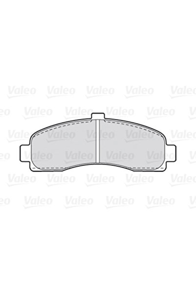 VALEO Комплект спирачни накладки за дискови спирачки за преден мост Nissan Mi...