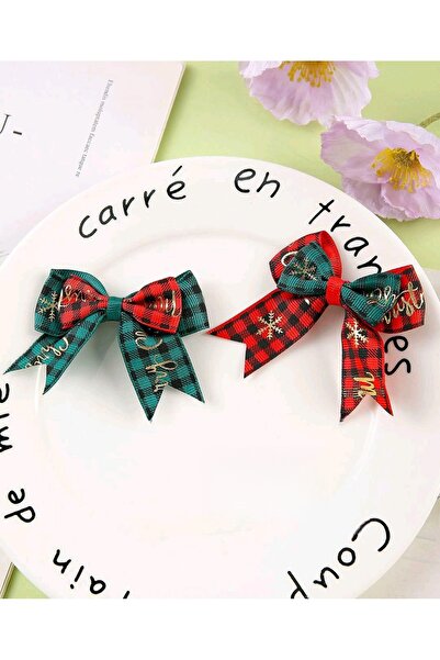 REBORN DESIGN مشبك مشبك أحمر اللون مقاس 7 سم بنمط منقوش ومكتوب عليه عيد الميل...