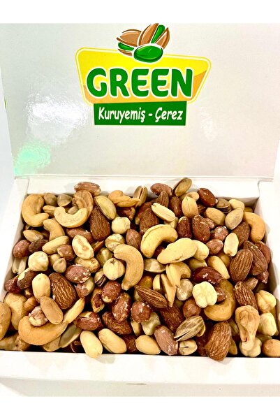 green kuruyemiş çerez kahve şekerleme LÜKS KARIŞIK 500 GR