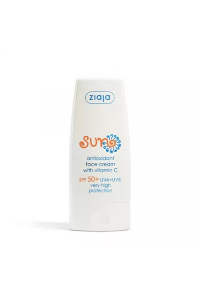 Ziaja Антиоксидантен крем за лице с витамин C, SPF 50, 50 мл, слънцезащитен