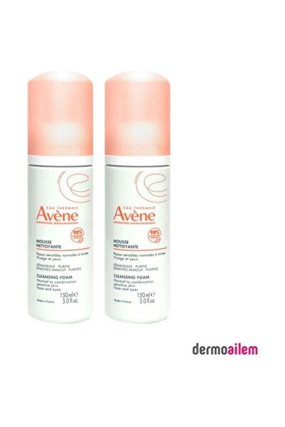 Avene Avène Mousse Nettoyante Cleansing Foam 150 ml - İkili Paket