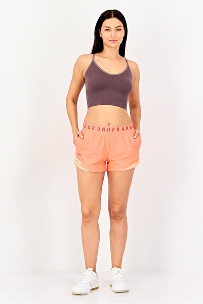 Under Armour Women Sportswear Fit Running Shorts, Dark Orange