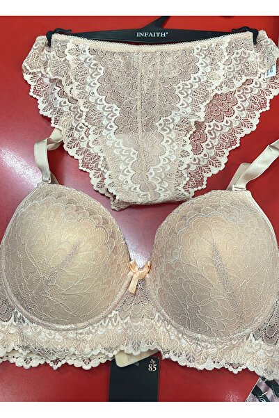 MODA Bra Set Lace Ecru