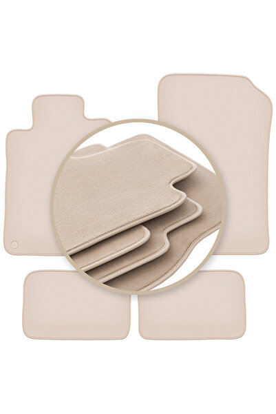 Other Covorașe bej PREMIUM pentru: Mercedes SL R129 roadster 1998-2002