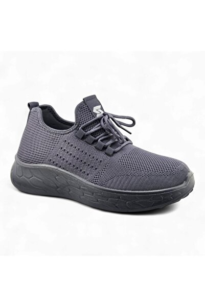 Stone Lightweight Knitted Sneakers
