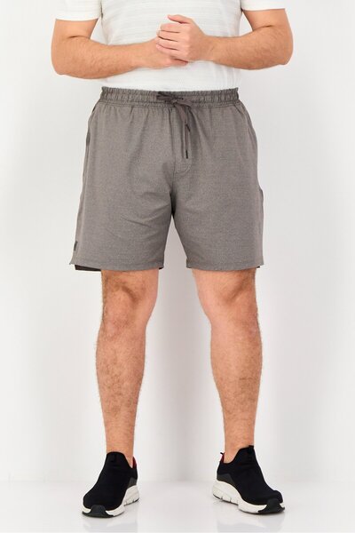 Under Armour Men Sportswear Fit Training Shorts, Heather Grey