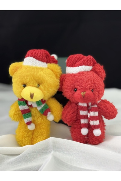 Yüzüncü Yıl Grup Breloc de pluș pentru aniversarea de 100 de ani, ediție specială de Anul Nou (portocaliu, roșu)