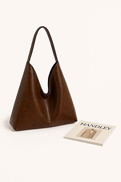 Handley Πολυτελής casual δερμάτινη τσάντα ώμου και χεριού