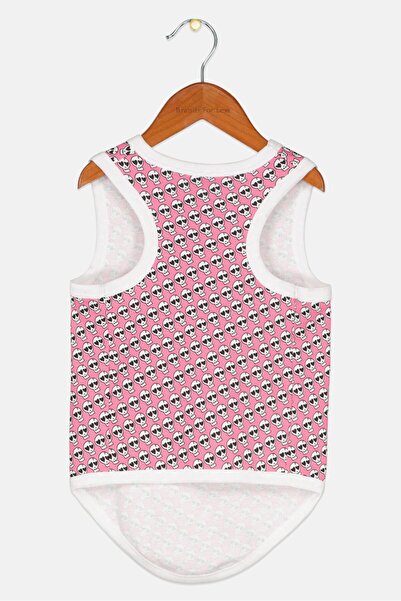 Bloomie's بيجامة كلاب مطبوع ، وردي