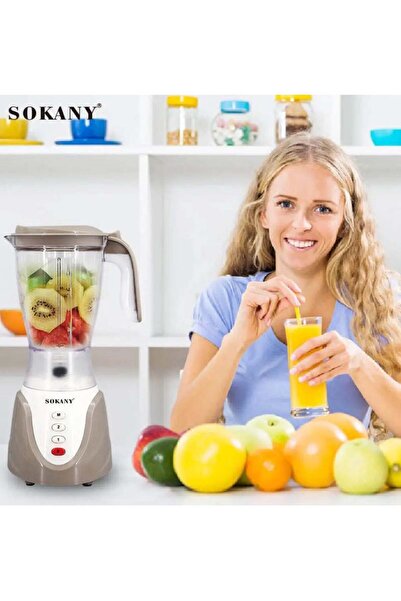 SOKANY Blender & Grinder 1.5 Liters 600 Watts SK-158