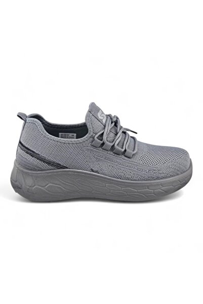 Stone Lightweight Knitted Sneakers