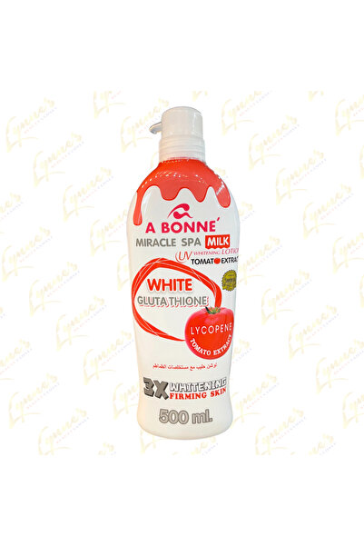 A bonne - Miracle Spa Milk UV Whitening Lotion Tomato Extract - 500mL
