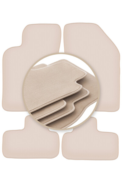 Other Covorașe bej PREMIUM pentru: Fiat Coupe I coupe 1994-2000