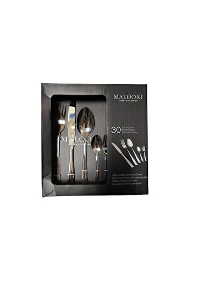 Malooki Set of 30 stainless steel cutlery, MK330