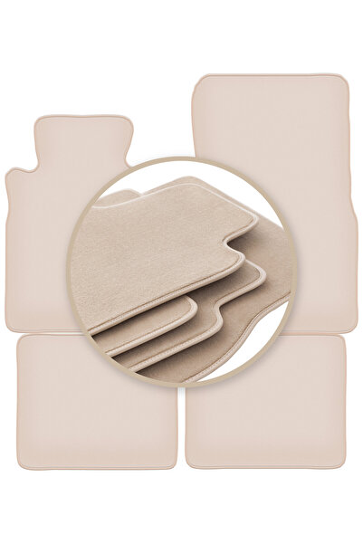 Other Covorașe bej PREMIUM pentru: Mercedes SE W126 sedan 1979-1991