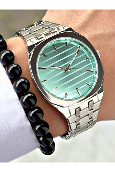 Tisaati Özel Lüks Seri Classic Tasarım Eşref Tek Saat Modeli Metal Kordon Erk...