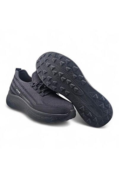 Stone Lightweight Knitted Sneakers