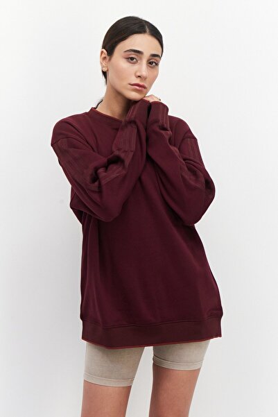 adidas x Ivy Park Women Sportswear Fit Brand Logo Training Sweatshirt, Maroon