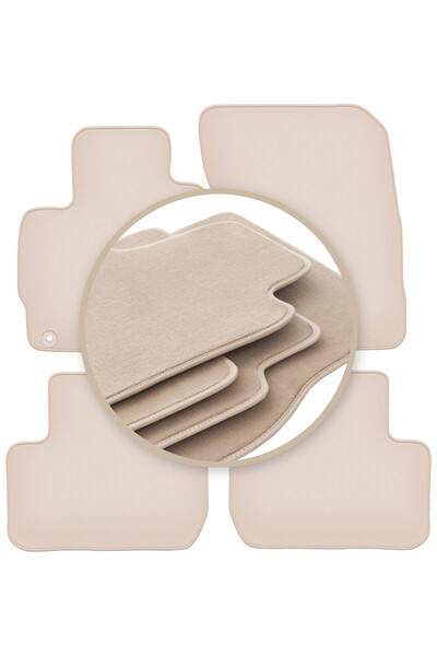 Other Covorașe auto PREMIUM bej pentru: Mitsubishi Outlander III SUV 2012-