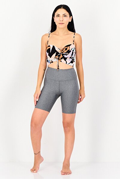 BİLLABONG Women Sweetheart Neck Sleeveless Allover Print Top, Multicolor