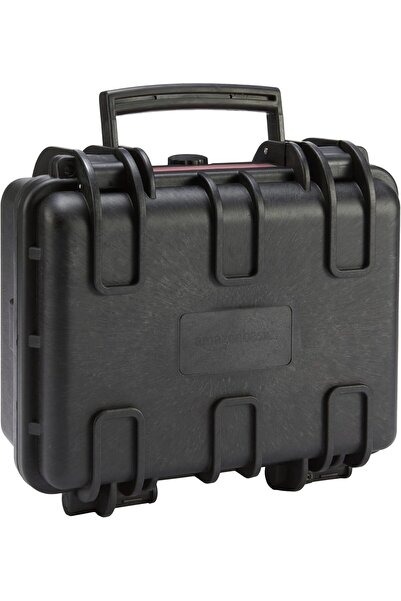 Other حقيبة كاميرا صغيرة صلبة من أمازون بيسكس، مقاس 12 × 11 × 6 بوصات، لون أس...