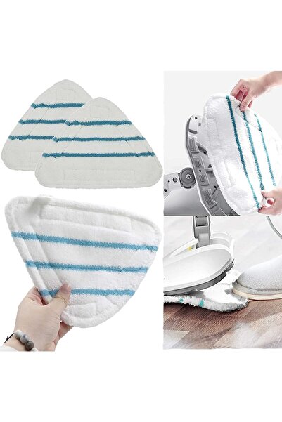 Other Replacement Reusable Steam Mop Pads for True & Tidy STM-500/STM-700/STM-700A - Hovico, 4 Pack