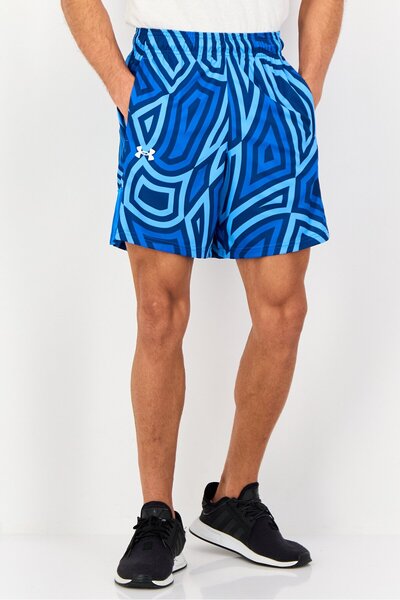 Under Armour Men Sportswear Fit Drawstring Training Shorts, Multicolor