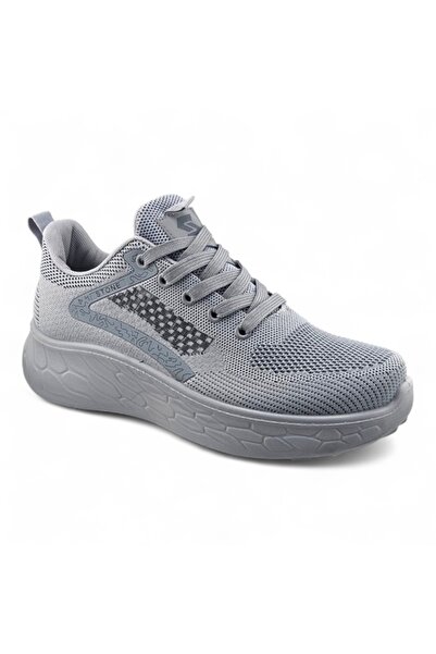 Stone Knitted Comfort Sneakers for Everyday Wear