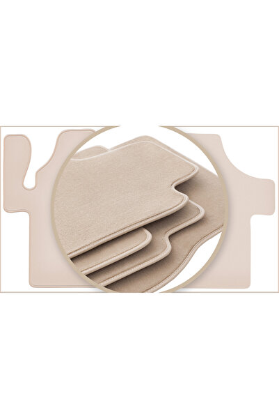 Other Covorașe bej PREMIUM pentru: Mercedes Vito II W639 autoutilitară 2003-2014