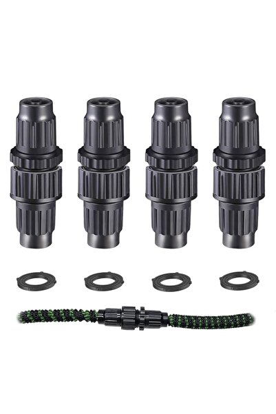 Generic Garden Expandable Hose Repair Kit, Male and Female End Connector, Pla...
