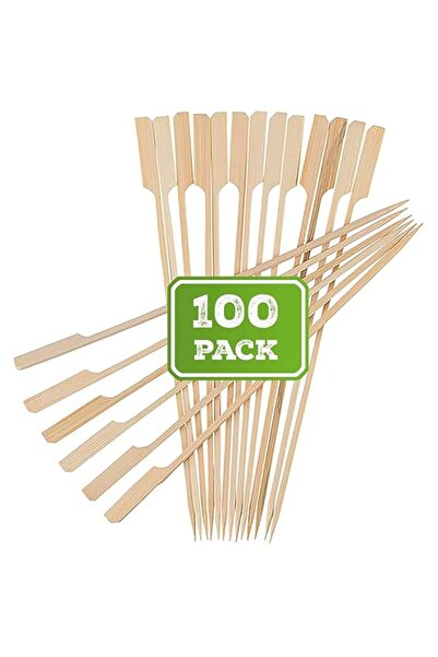 Generic DELFINO Bamboo Paddle Skewers (Pack of 100)