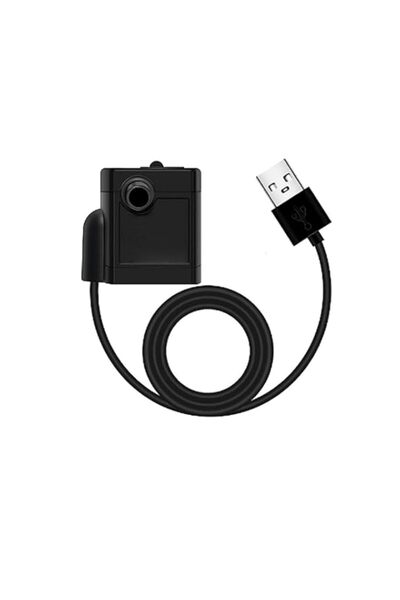 Generic Mini Aquarium Pump, USB Water Pump, Small, 3.5-9 V, 1-3 W with 1.4 m ...