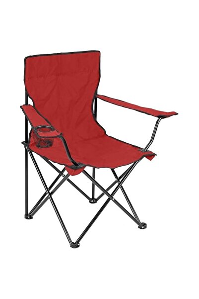 Generic كرسي تخييم قابل للطي من ECVV | كرسي شاطئ محمول مع حامل أكواب | مع حقيبة حمل | للصيد، C