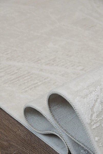 aren.HALI Pulsano Modern Krem Akrilik Makine Halısı