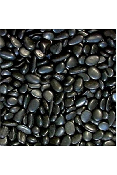 Generic Decorative Black Polished Pebbles, 1.8 kg, Natural Stones for Vases, ...