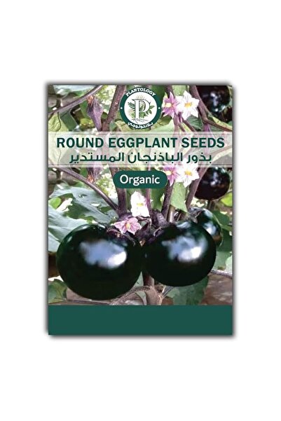 Generic Round Eggplant Seeds for Planting – Round Eggplant Vegetable Seeds fo...