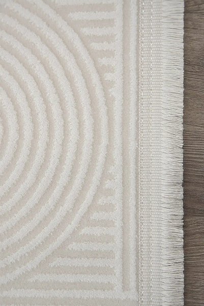 aren.HALI Bion Modern Krem Bohem Modeli Akrilik Makine Halısı