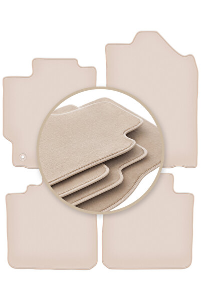 Other Covorașe auto PREMIUM bej pentru: Toyota Camry VIII XV50 sedan 2011-2018