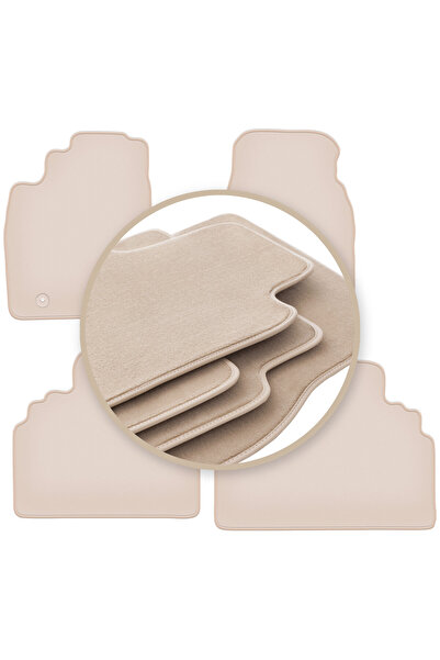 Other Covorașe bej PREMIUM pentru: Toyota Previa II monovolum 2000-2005