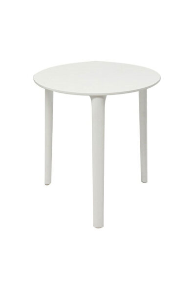 Living Accents Zad UV Resistant Sturdy Polypropylene Round Table