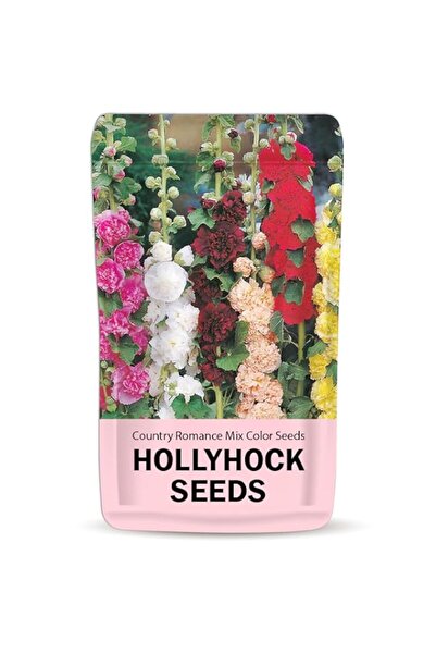 Generic Hollyhock Seeds for Planting | Hollyhock Flower Seeds - Assorted Holl...