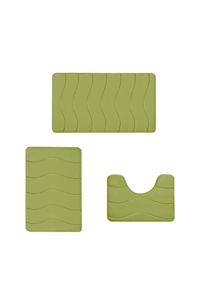 OEM Set de 3 covorașe de baie din spumă cu memorie - absorbante de apă, antid...