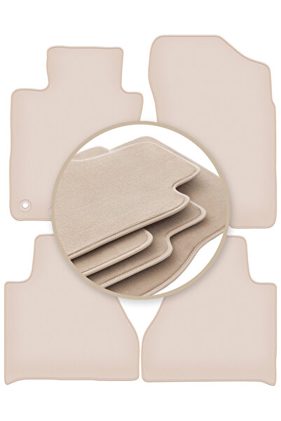 Other Covorașe bej PREMIUM pentru: Toyota Hilux VIII pickup 2015-