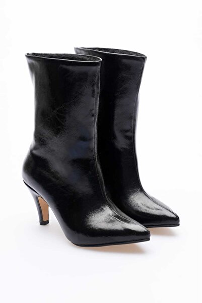 mükemmel adımlar KADIN BOT Sivri Burun İnce Topuk BEJ RUGAN BOT