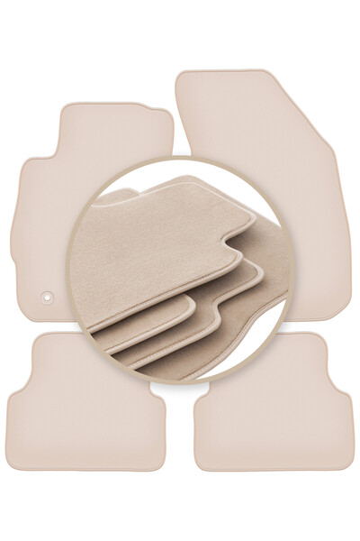 Other Covorașe auto PREMIUM bej pentru: Chevrolet Aveo II T300 hatchback, sed...