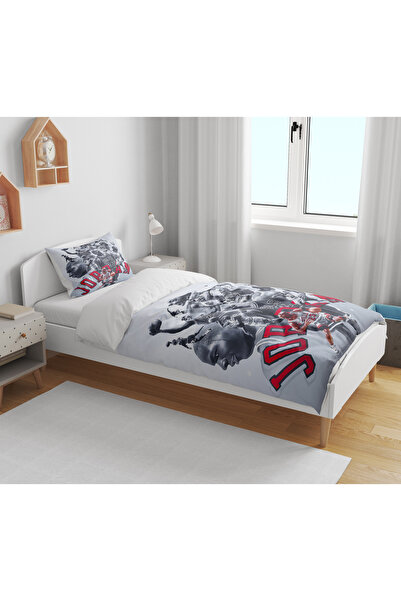 Home Michael Jordon 3D Digital Printed Single Size No Sheet Teen Boys Basketball Bedding Set