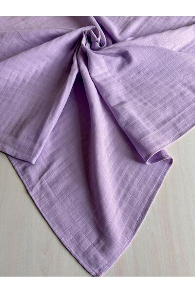 Sevza Kids Multi-Purpose 2-Piece Muslin Cover & Blanket, 100% Cotton Pure Collection Lilac Set