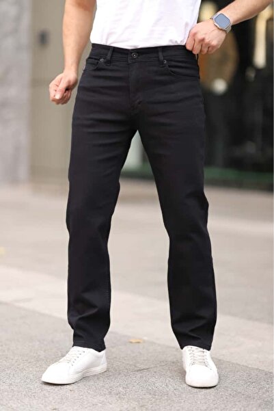 NARİN JEANS LORDA GİYİM by TONİS JNS Pantaloni Regular Boru Paça, din material elastic RODRİGEZ, din țesătură denim, cu efect de spălare